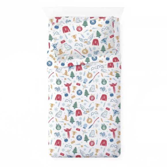 Bedding Twin Harry Potter Flannel Sheet Poshmark